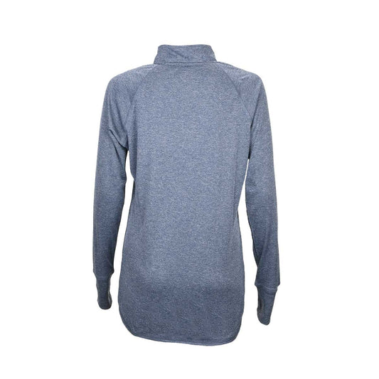 Demarini Womens Quarter Zip - Heather Navy