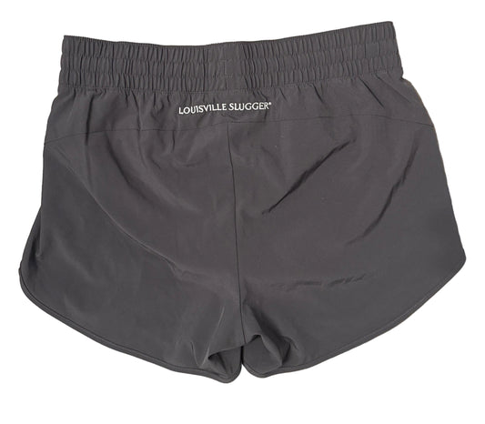 Louisville Slugger Womens Shorts w/ Pockets - Grey