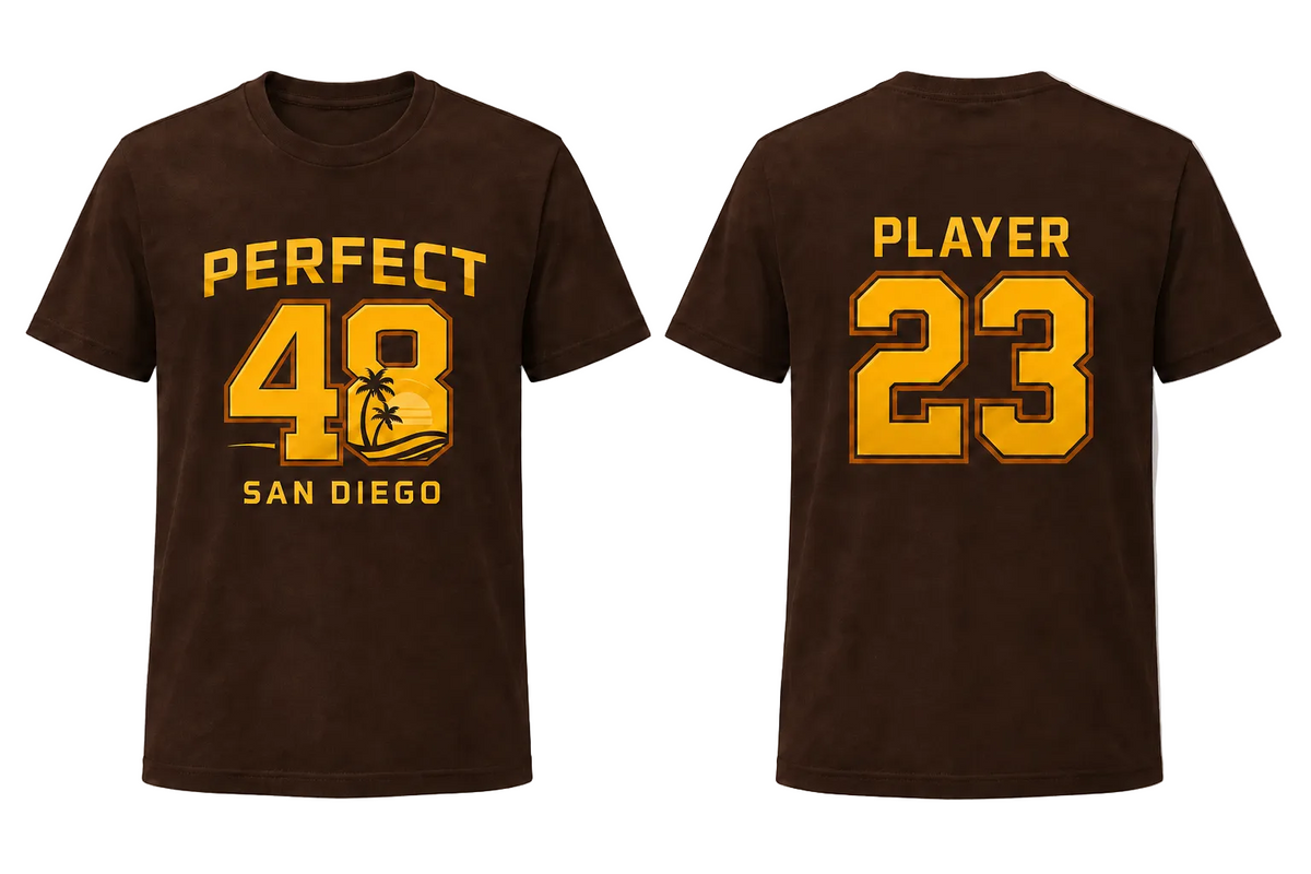 Perfect 48 - San Diego Fan Shirt (Brown)