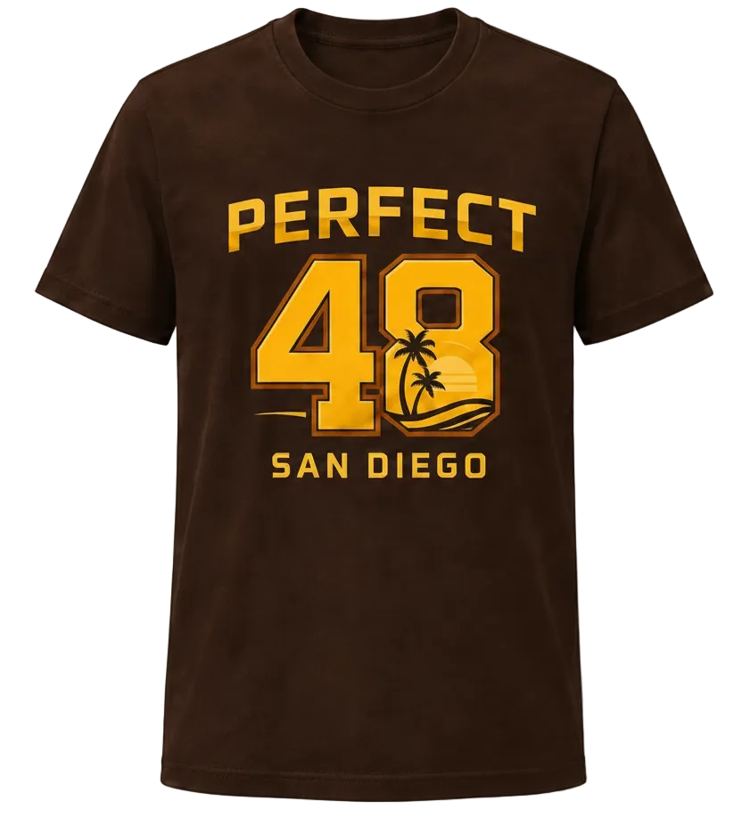Perfect 48 - San Diego Fan Shirt (Brown)