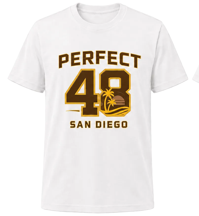 Perfect 48 - San Diego Fan Shirt (White)
