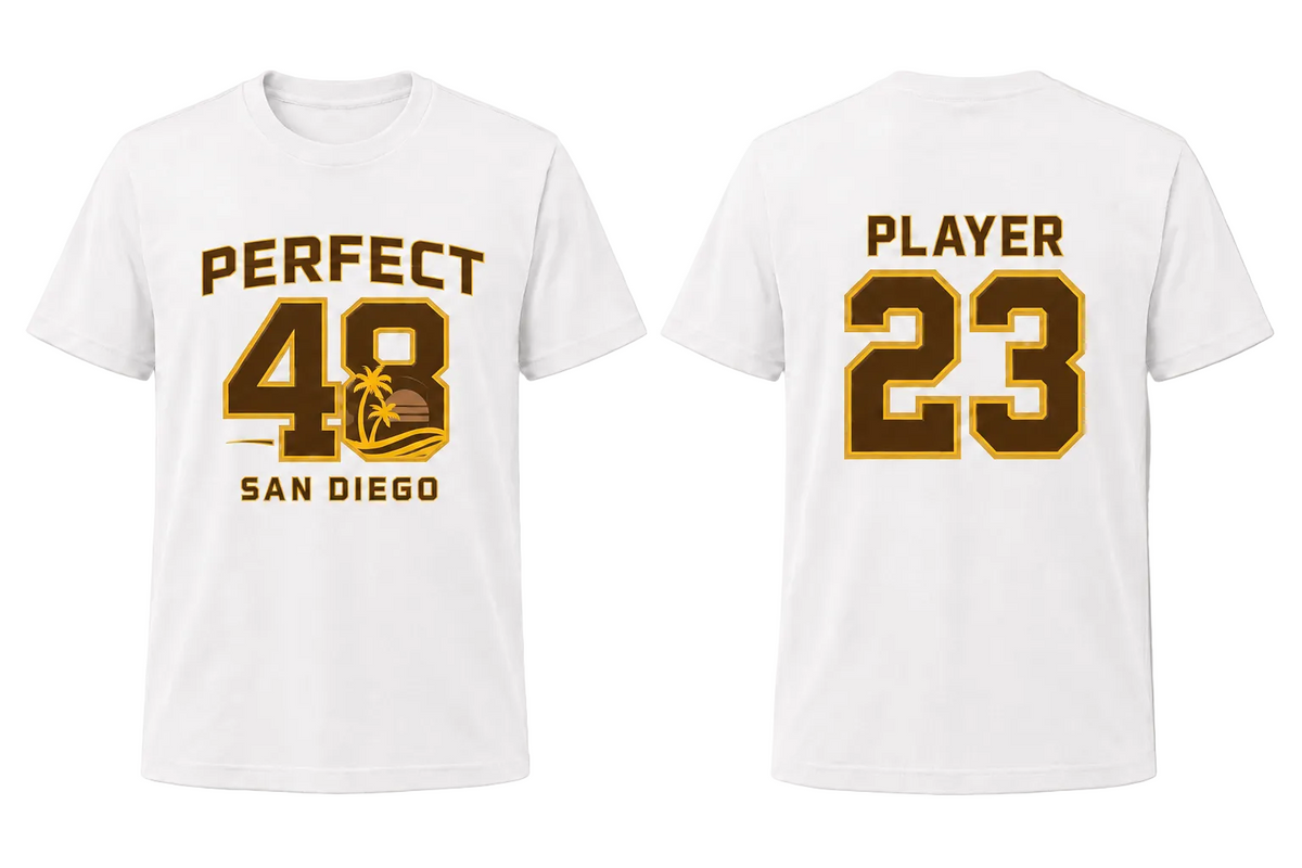 Perfect 48 - San Diego Fan Shirt (White)