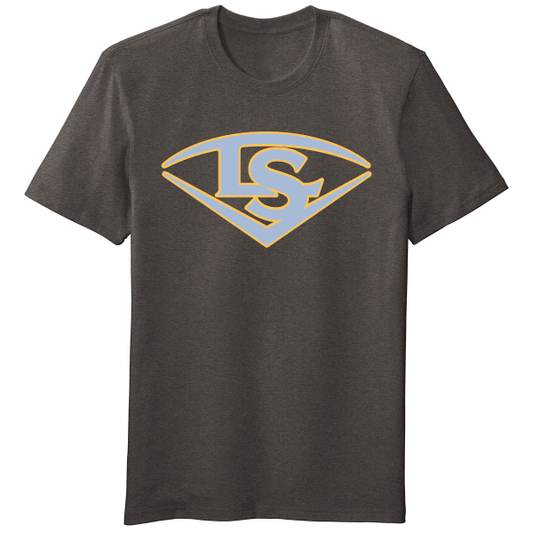 Louisville Slugger Heathered Charcoal Soft T Shirt