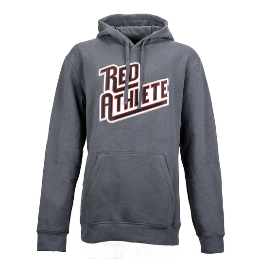 Red Athlete Hoodie - Tackle Twill