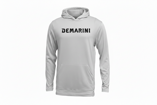 DeMarini T Shirt Hoodie -  Silver