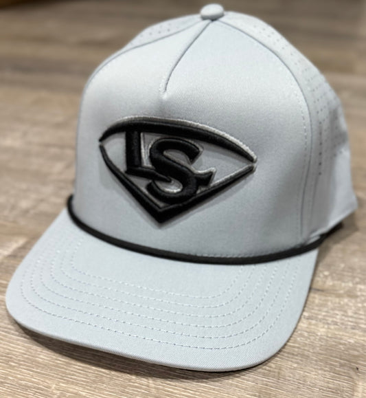 Louisville Slugger Performance Rope Snapback - Silver/Black