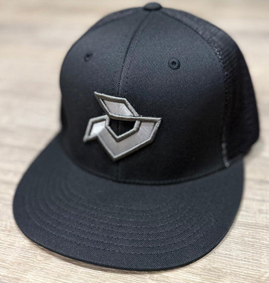 Demarini Flexfit Trucker - Black/White/Graphite