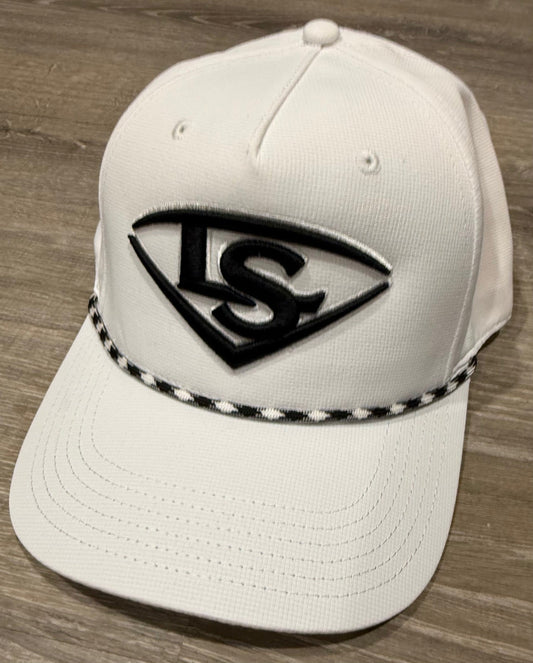 Louisville Slugger Performance Rope Snapback - White