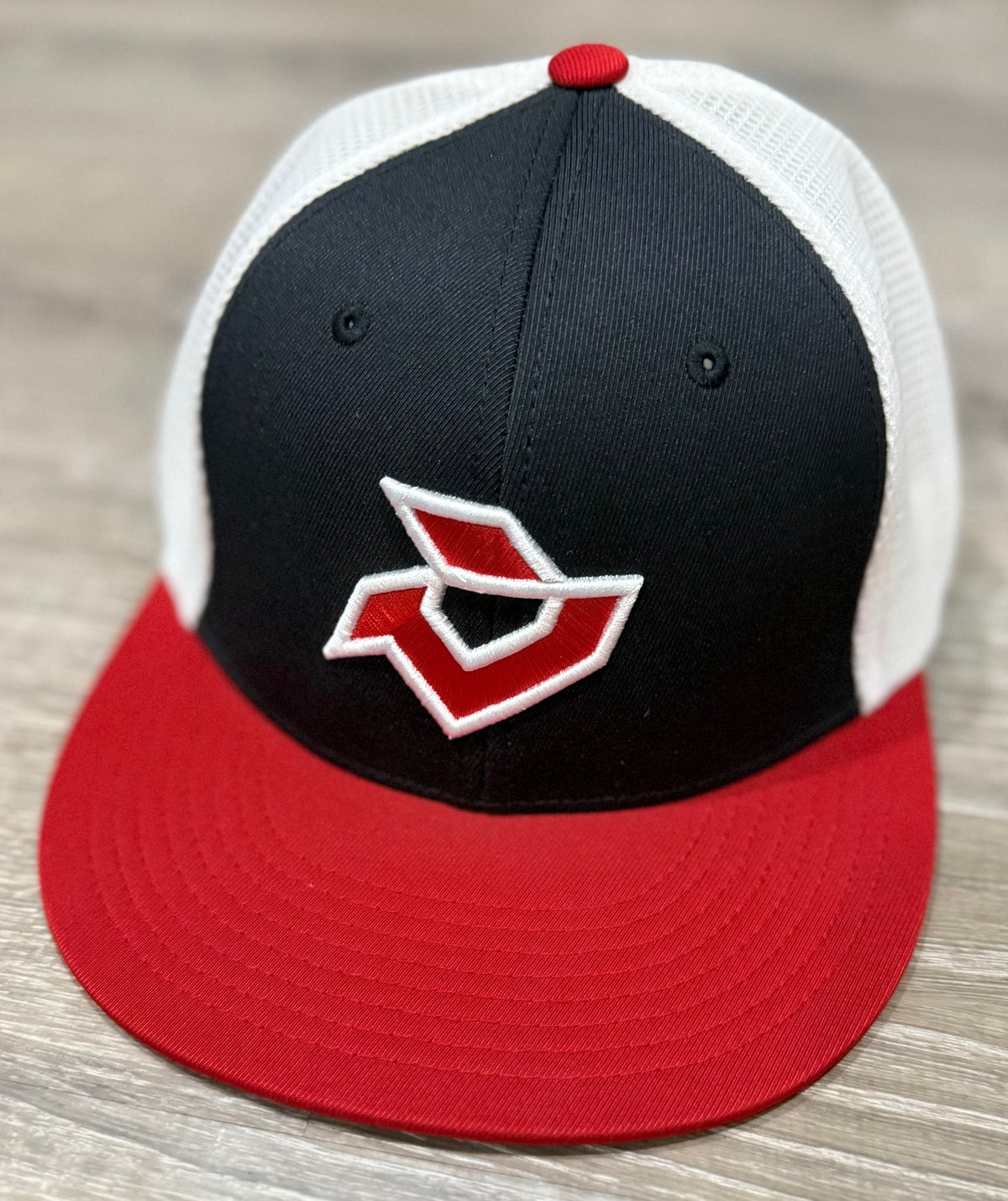Demarini Flexfit Trucker -Black/Red/White