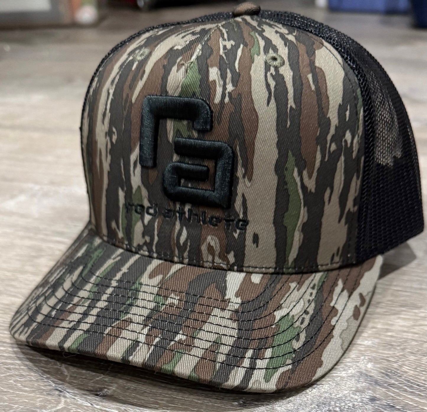 Red Athlete Realtree Camo Hat