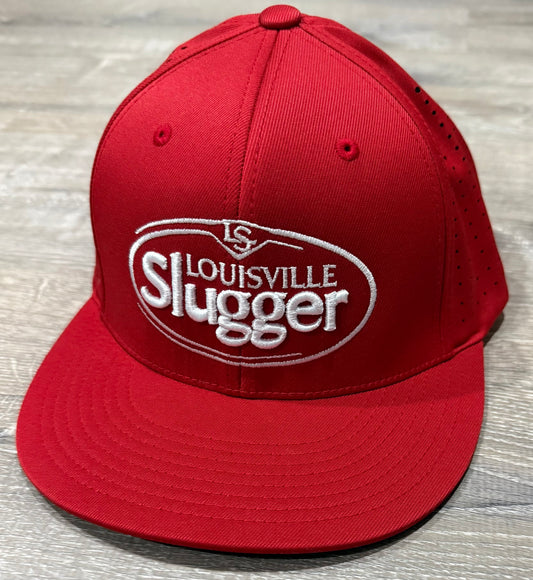 Louisville Slugger Oval Logo Performance Flexfit - Red