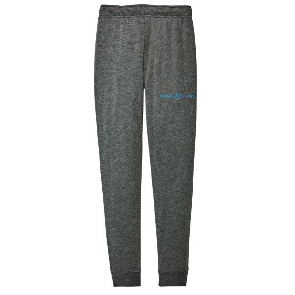 DeMarini Womens Tri-Blend Wicking Fleece Jogger-Dark Grey Heather