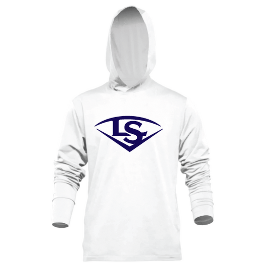 Louisville Slugger T Shirt Hoodie - White