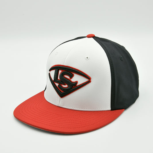 Louisville Slugger Performance Flexfit - White/Red/Black