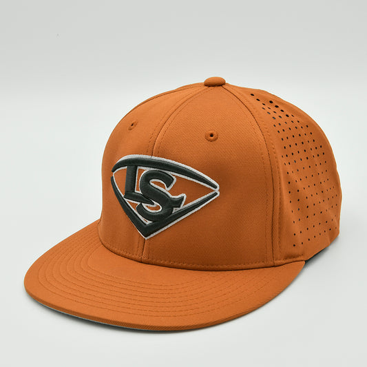 Louisville Slugger Texas Orange Performance Flexfit
