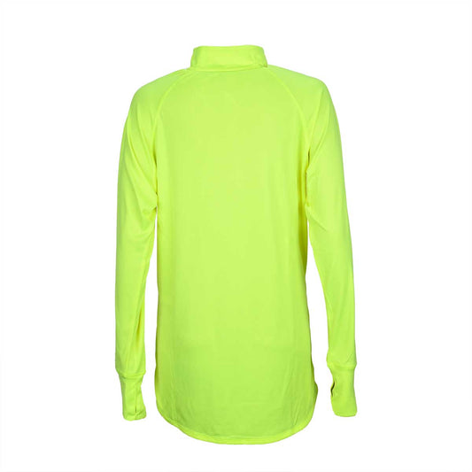 Louisville Slugger Womens Quarter Zip - Optic Yellow