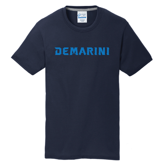 DeMarini Sunday Swagger Flex T Shirt - Navy/Columbia