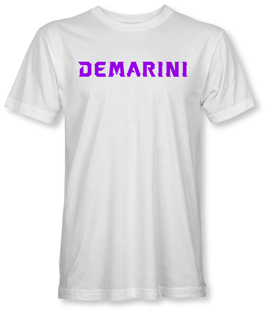 DeMarini Sunday Swagger Flex T Shirt - White/Purple