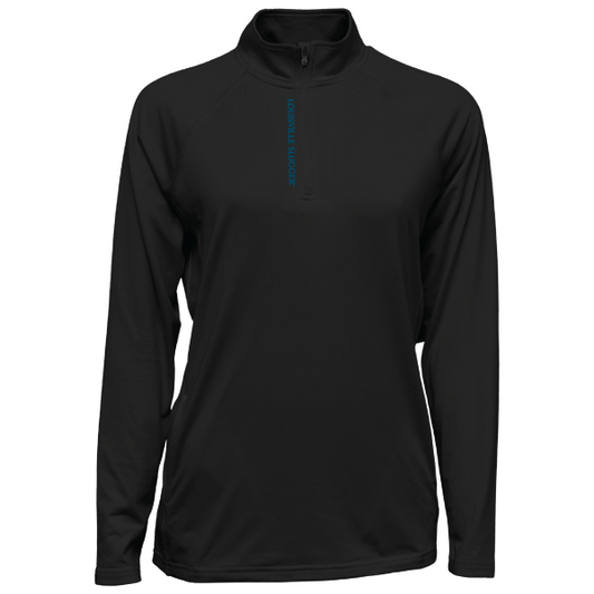 Louisville Slugger Women’s Soft Flex Quarter Zip-Black