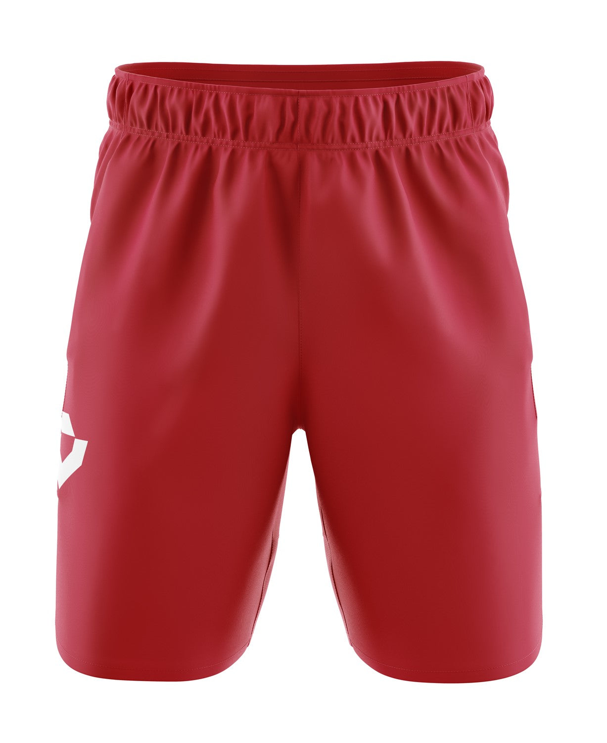 DeMarini Mens Microfiber Shorts - Red