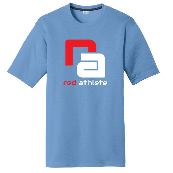 Red Athlete Carolina Blue T Shirt