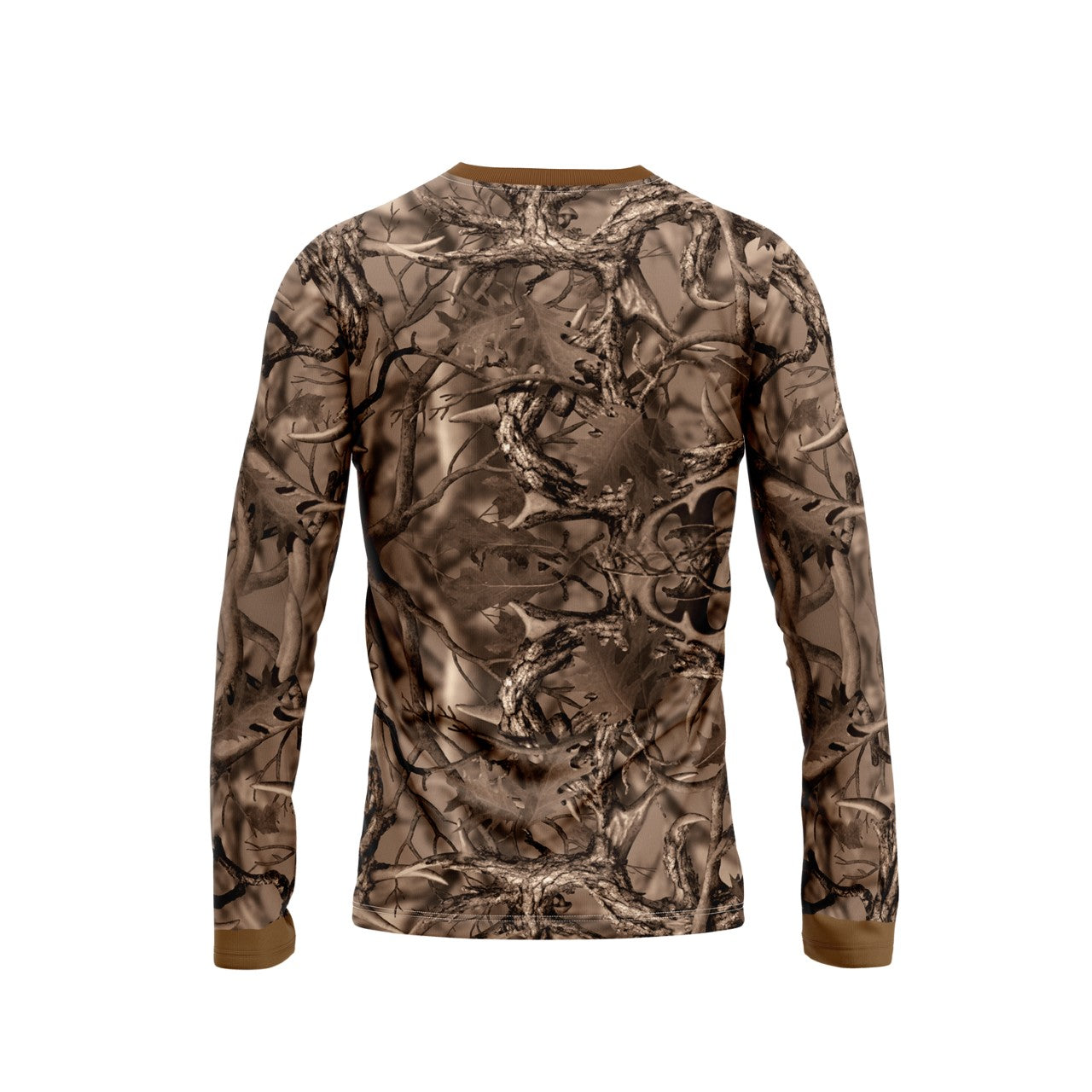 Red Athlete Camo Long Sleeve