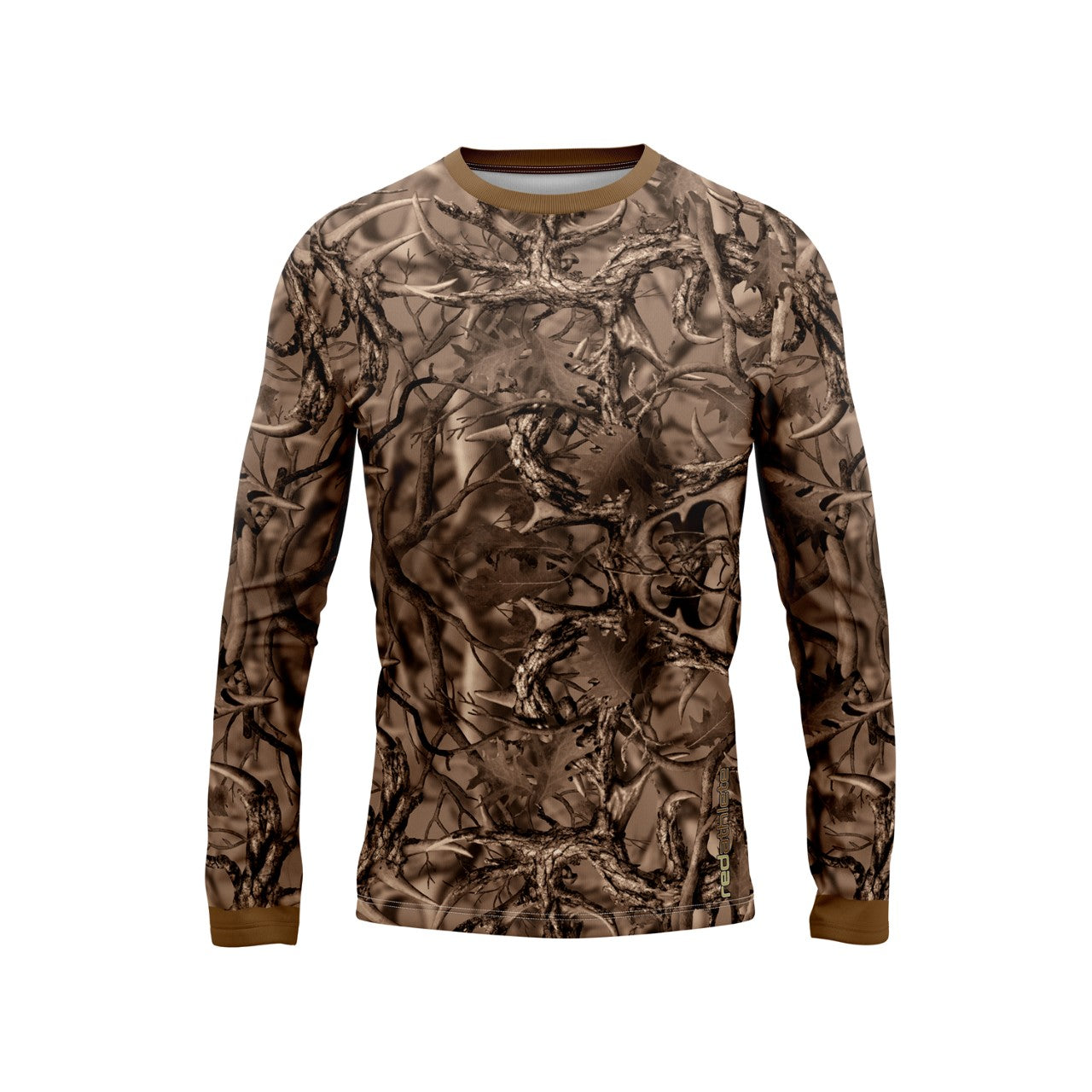 Red Athlete Camo Long Sleeve